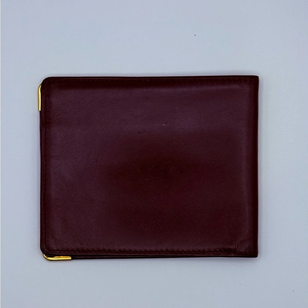 Must de Cartier leather bifold wallet